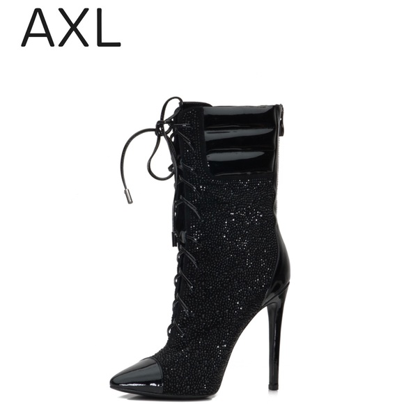 IAMJENNIFERLE AXL BLACK BOOTS 8/39 - Picture 1 of 8